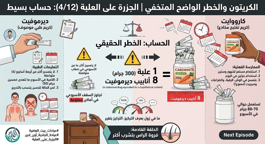 الجزرة على العلبة (4/12): حساب بسيط