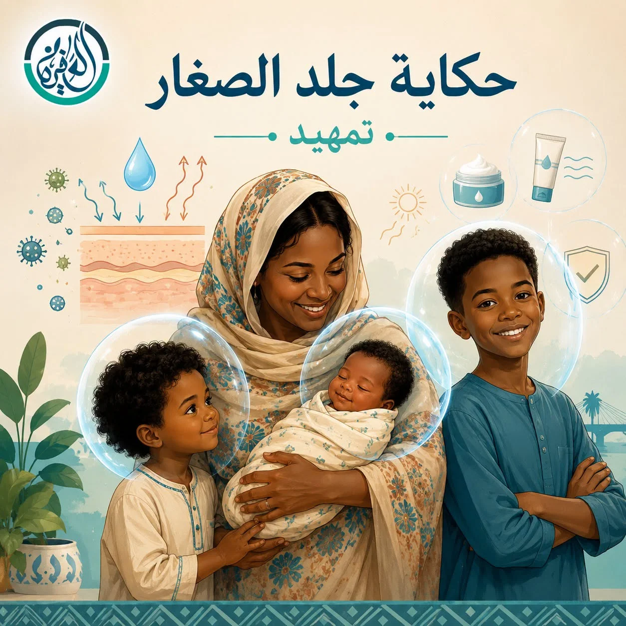 المرحلة الأولى: المدخل - ليه جلدية الأطفال تخصص لوحده (1/3)