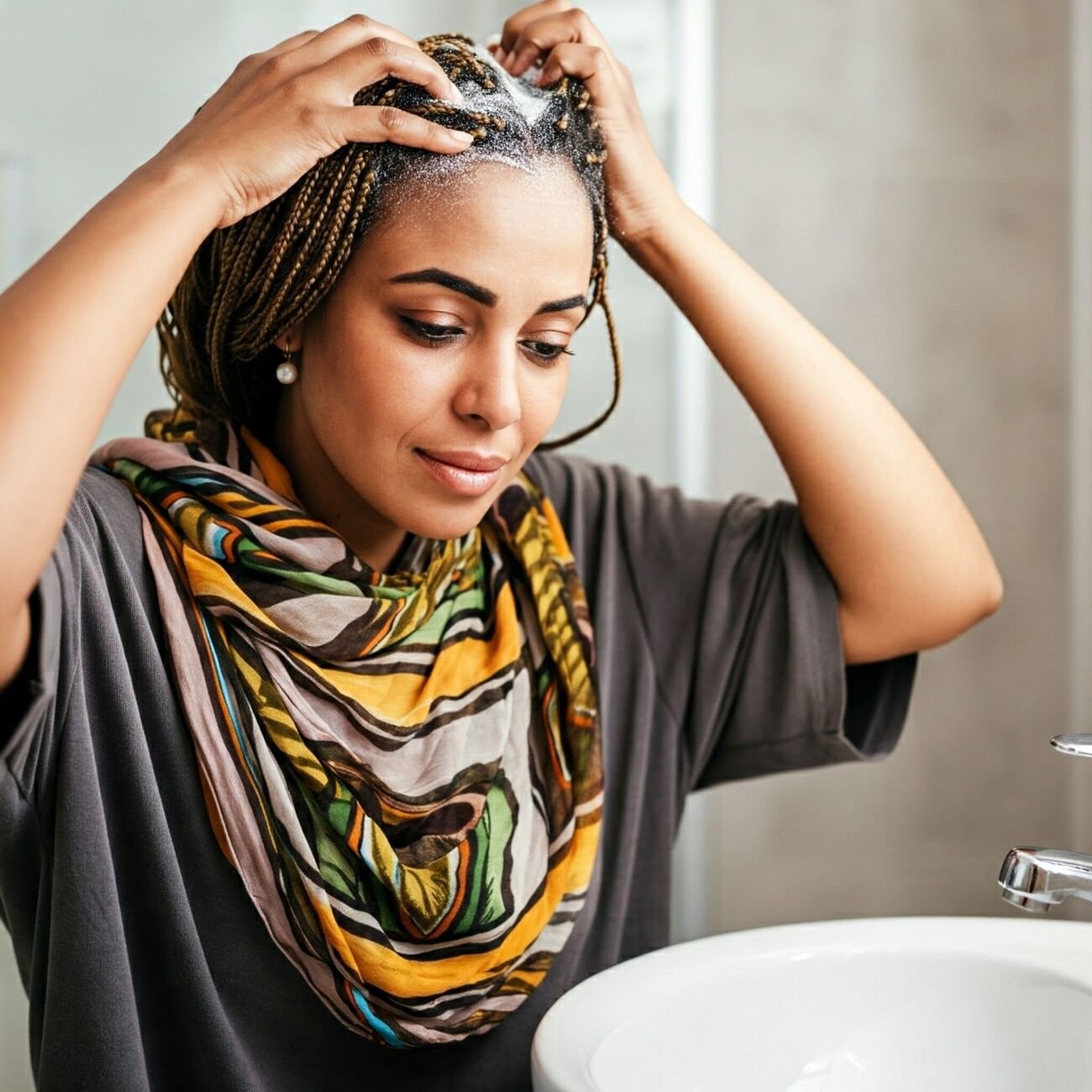 كيفية استخدام الشامبوهات المضادة للفطريات بشكل صحيح 🧴