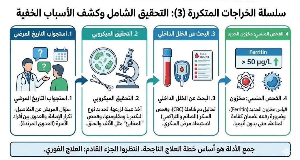 الفحوصات الطبية اللازمة