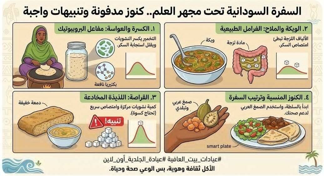 السفرة السودانية تحت مجهر العلم