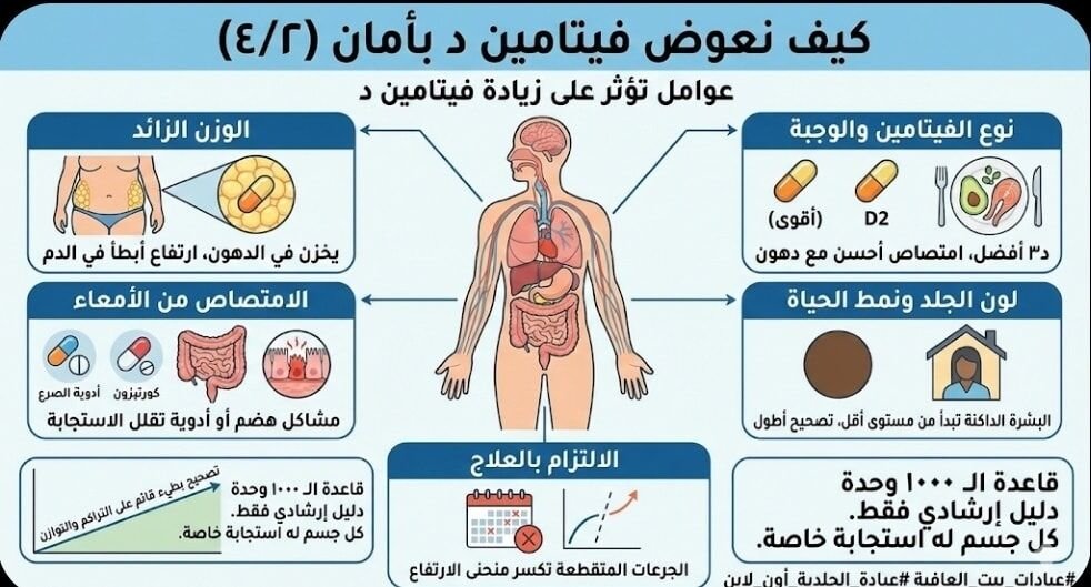 كيف نعوض فيتامين د بأمان (٢/ ٤)