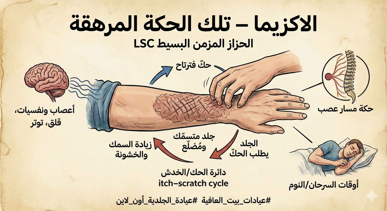 الحزاز المزمن البسيط LSC — ما هو؟