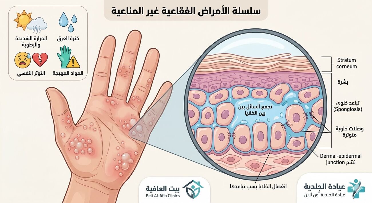 إكزيما اليدين .. لما التوتر يحرش البقاق