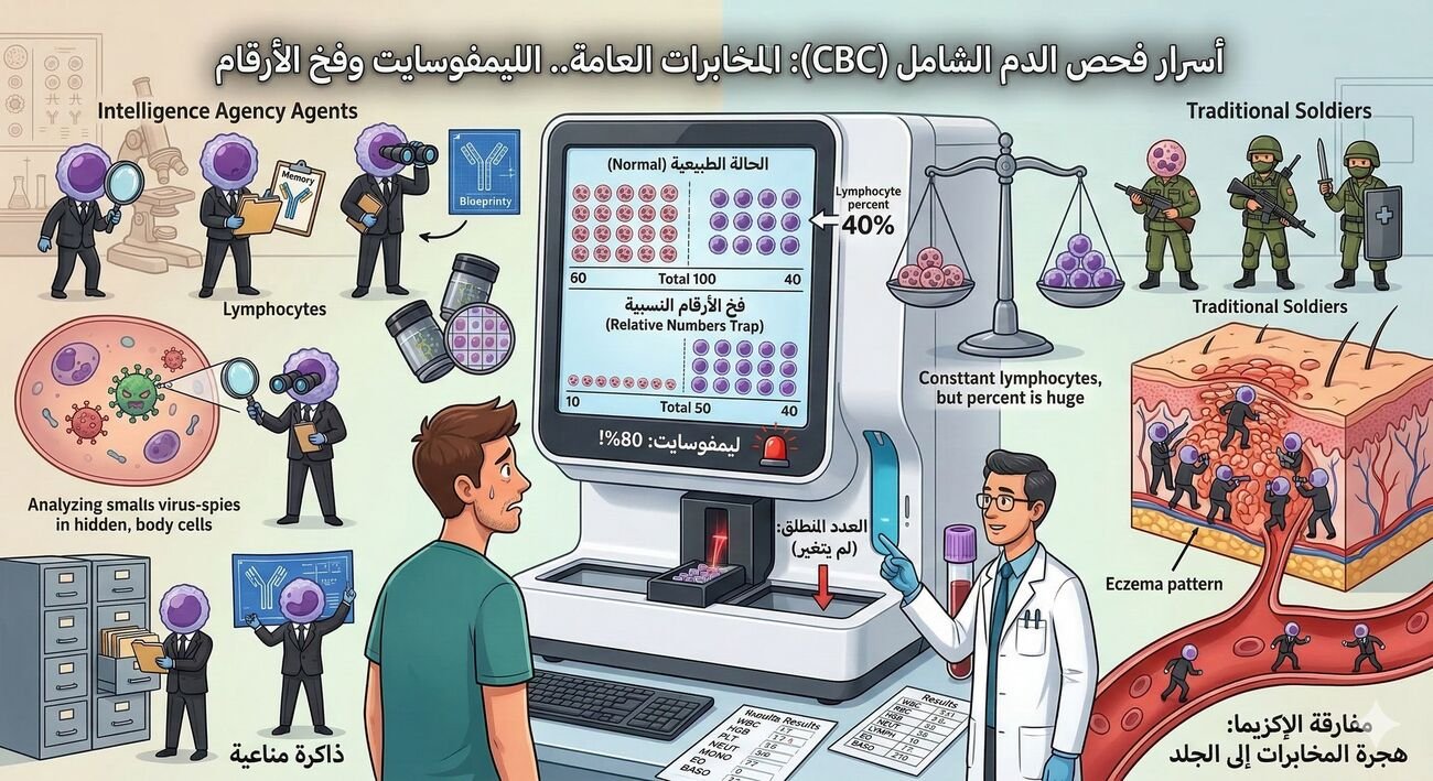 المخابرات العامة.. الليمفوسايت وفخ الأرقام