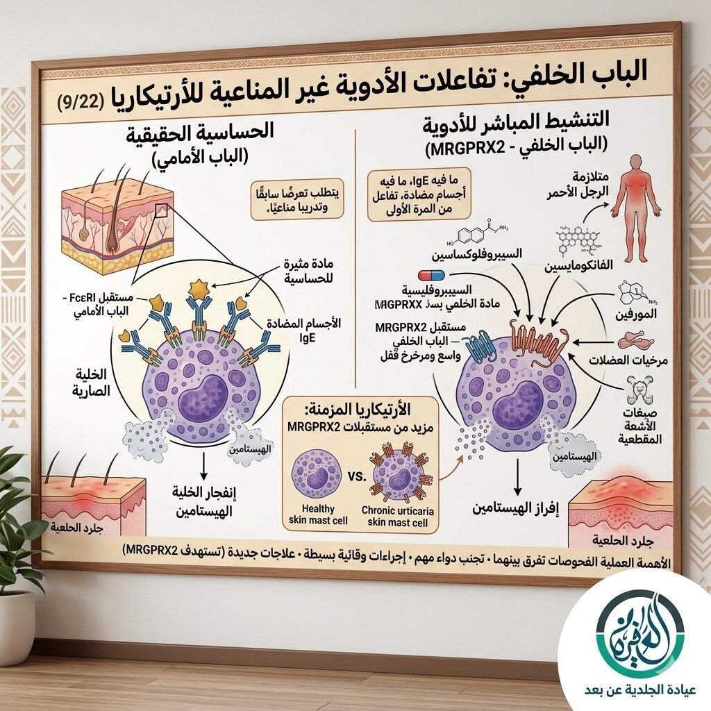 الباب الخلفي: تفاعلات الأدوية ما حساسية حقيقية