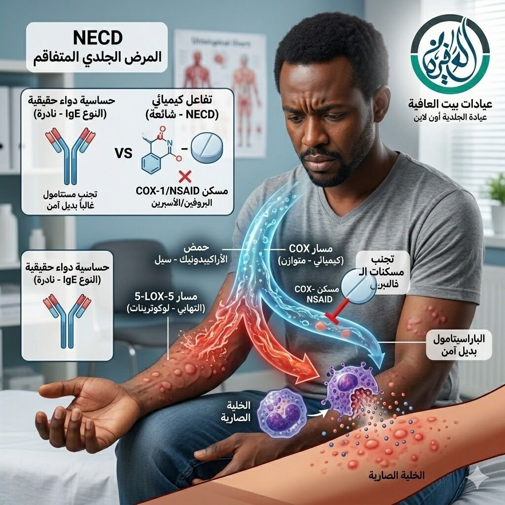 المسكنات والحساسية: فخ الأدوية