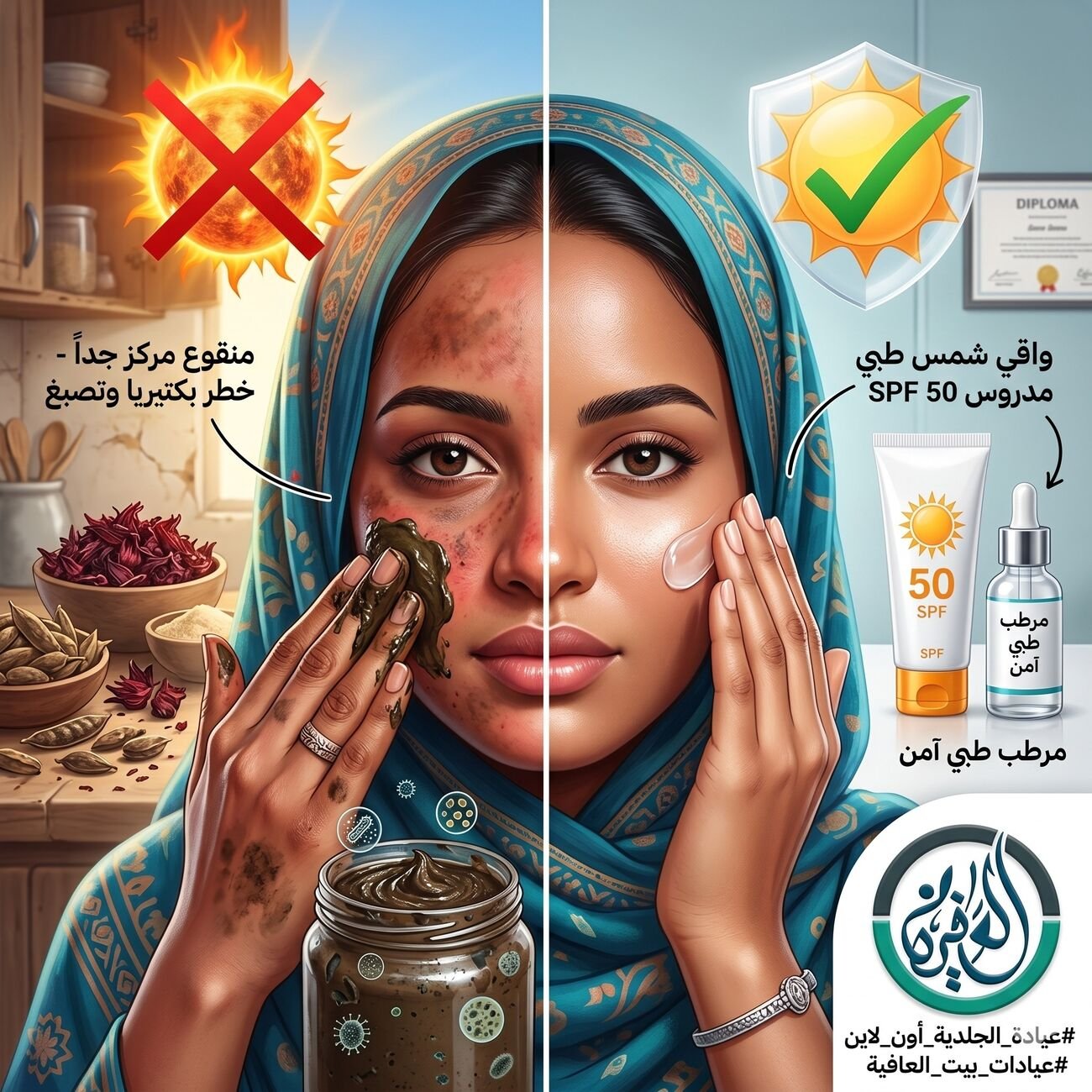 سألوني عن ترند متعلق بخلطات طبيعية مركزة زي منقوع الكركدي والتبلدي والعرديب