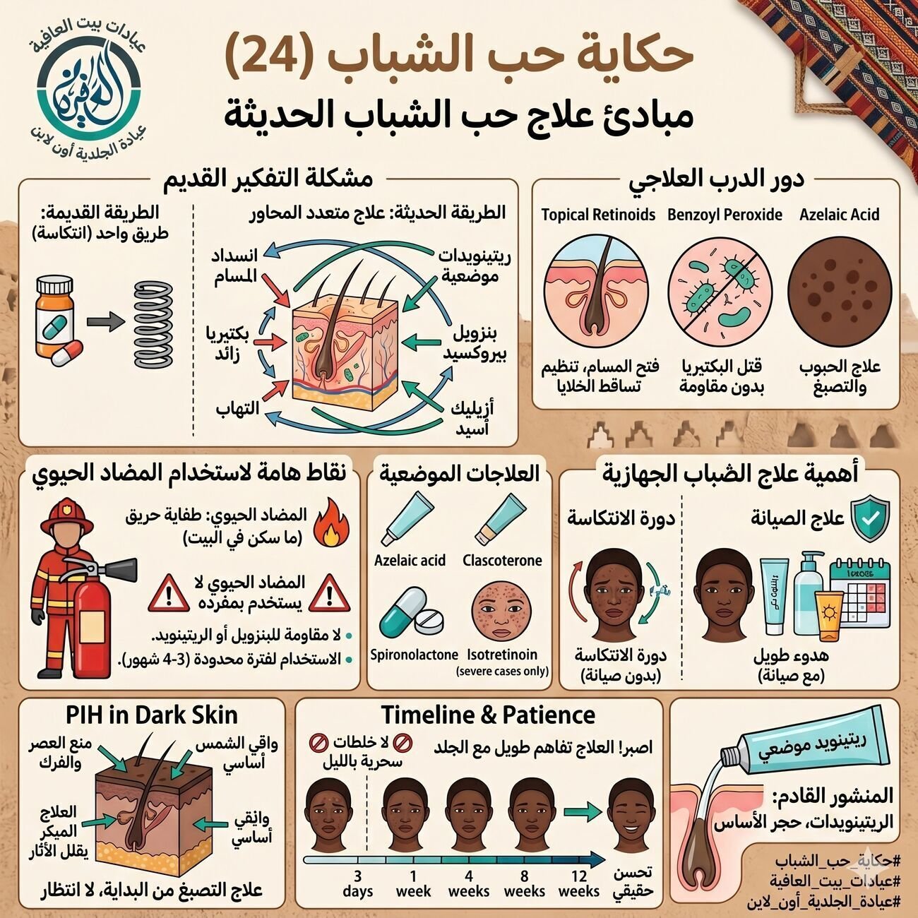 مباديء علاج حب الشباب