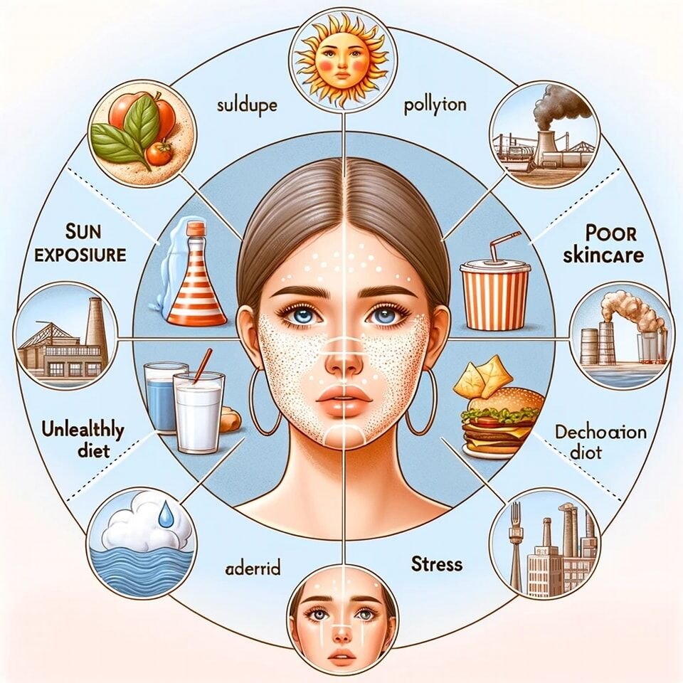 ⚕️حقيقة تأكسد الوجه والأسباب الحقيقية لمشاكل البشرة⚕️