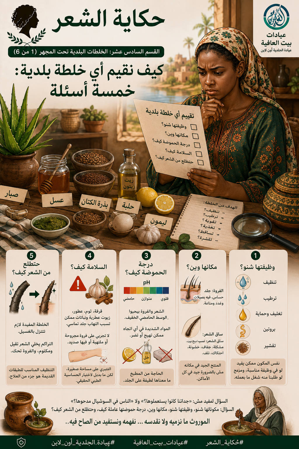القسم الثاني عشر: الخلطات البلدية تحت المجهر (١ من ٦) - كيف نقيم أي خلطة بلدية: خمسة أسئلة