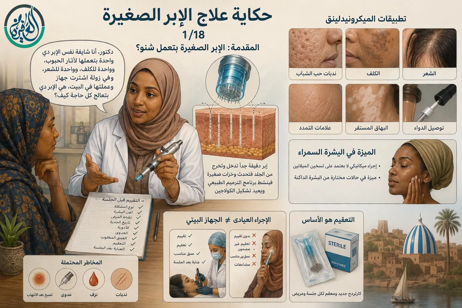 حكاية علاج الإبر الصغيرة ١/١٨ - المقدمة: الإبر الصغيرة بتعمل شنو؟