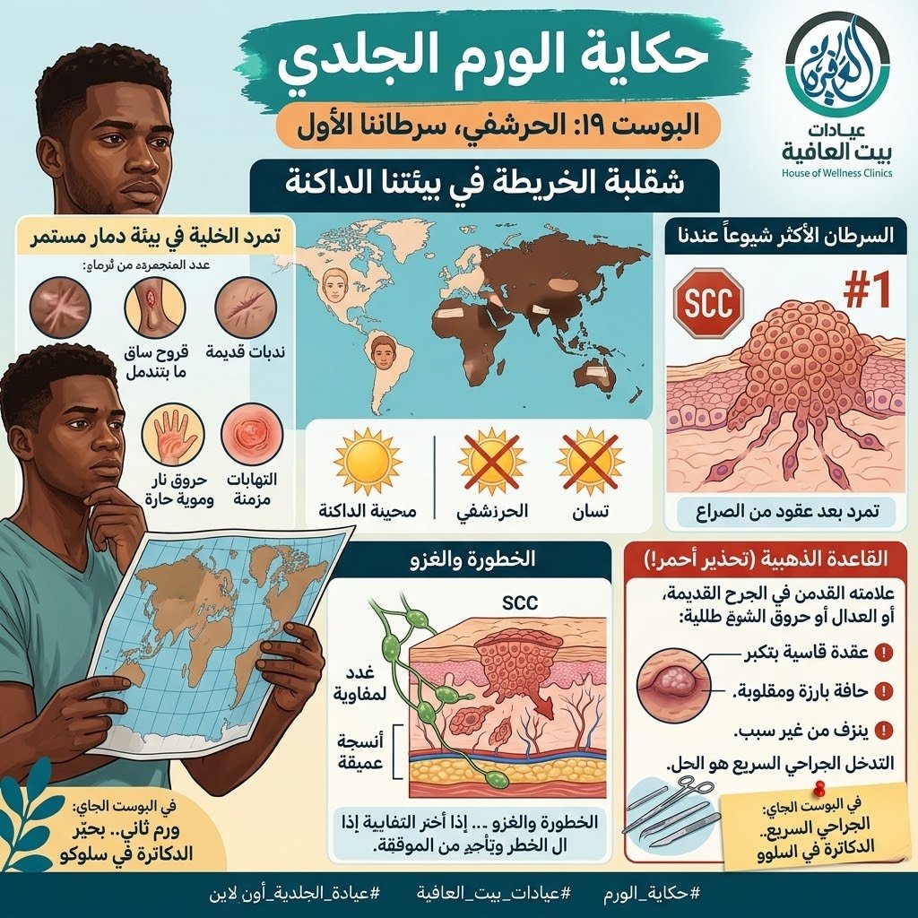 الحرشفي، سرطاننا الأول