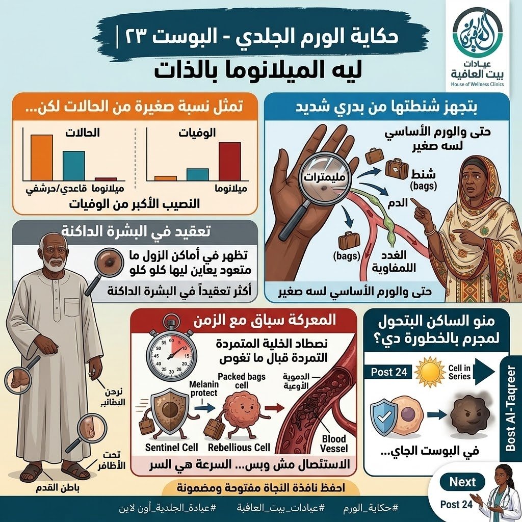 ليه الميلانوما بالذات