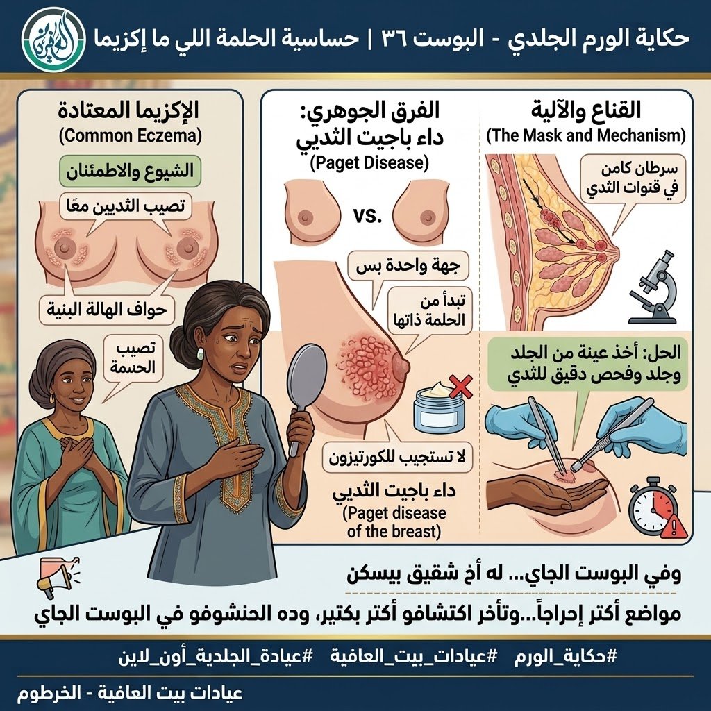حساسية الحلمة اللي ما إكزيما