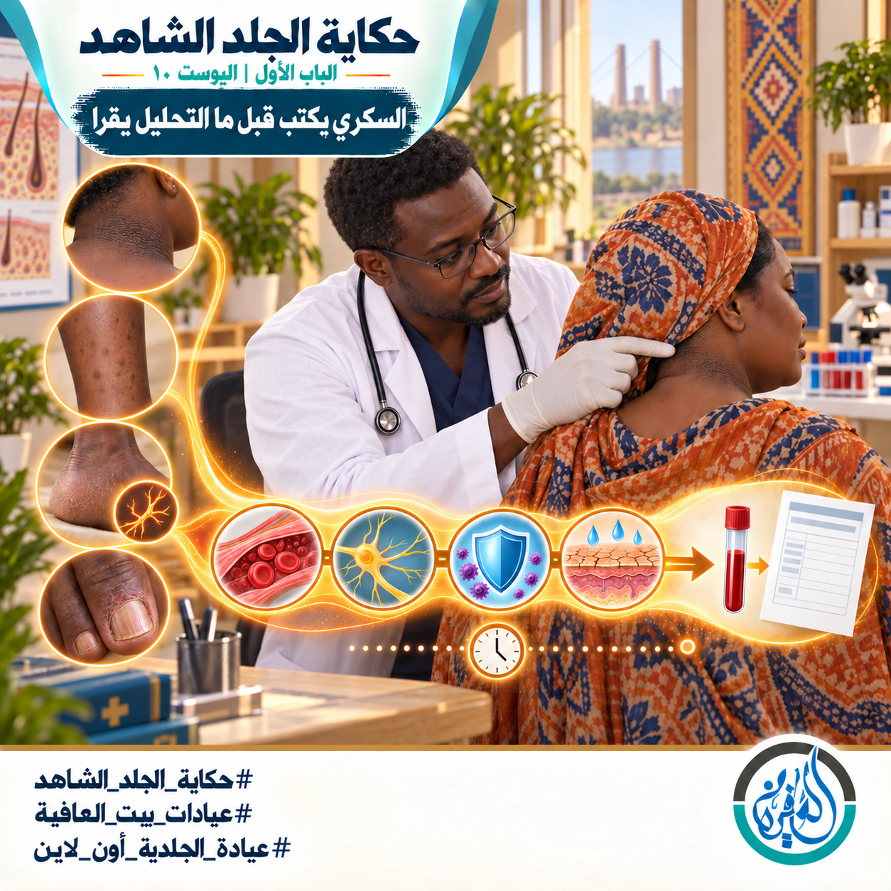 الباب الأول: السكري بكتب قبل ما التحليل يقرا