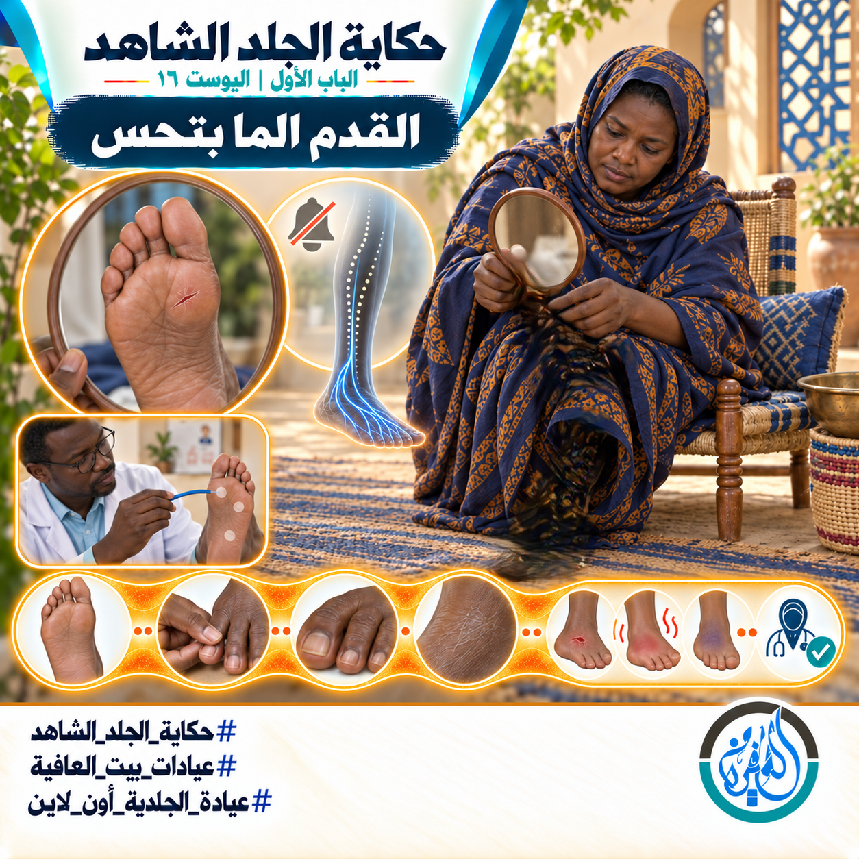الباب الأول: القدم الما بتحس