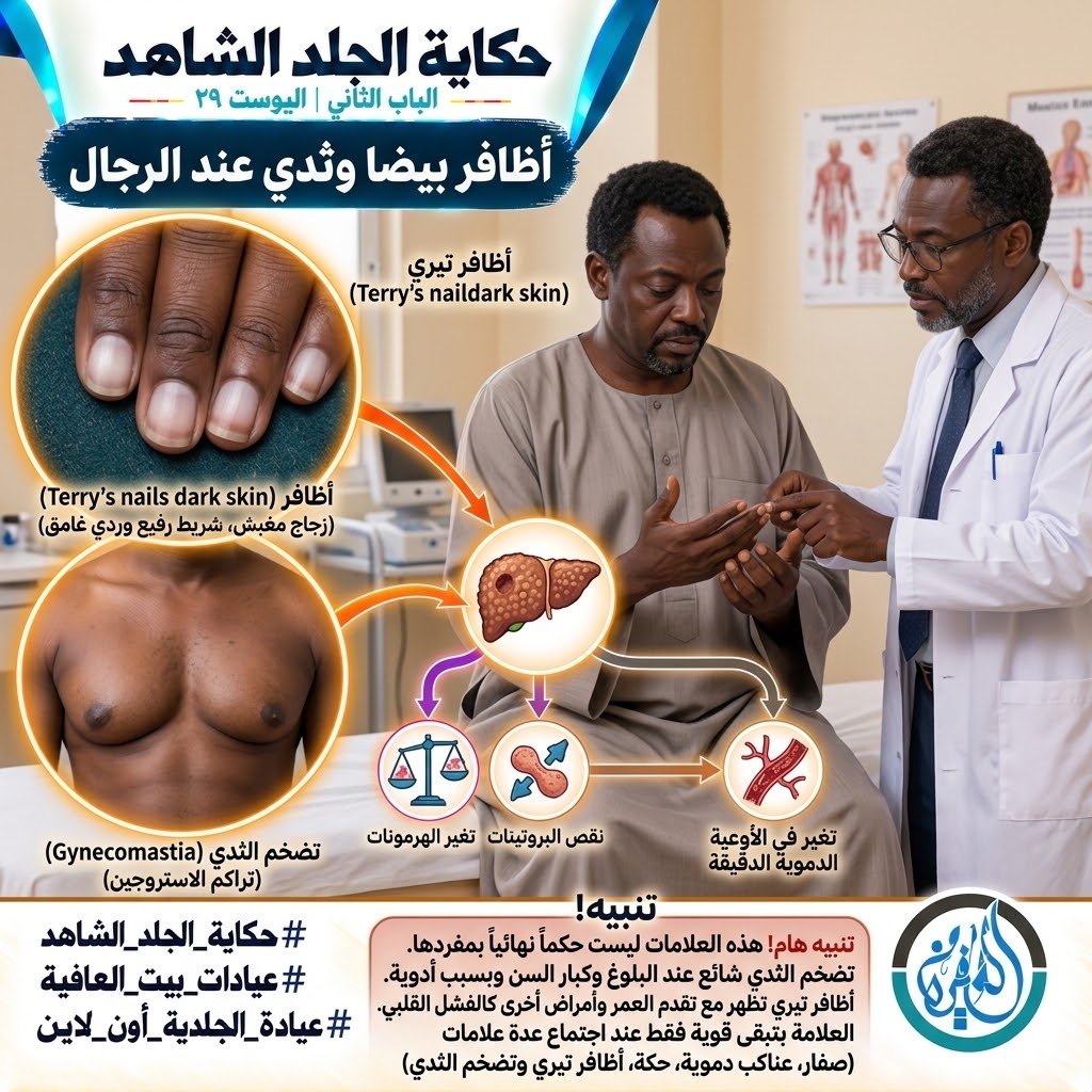 الباب الثاني: أظافر بيضا وثدي عند الرجال