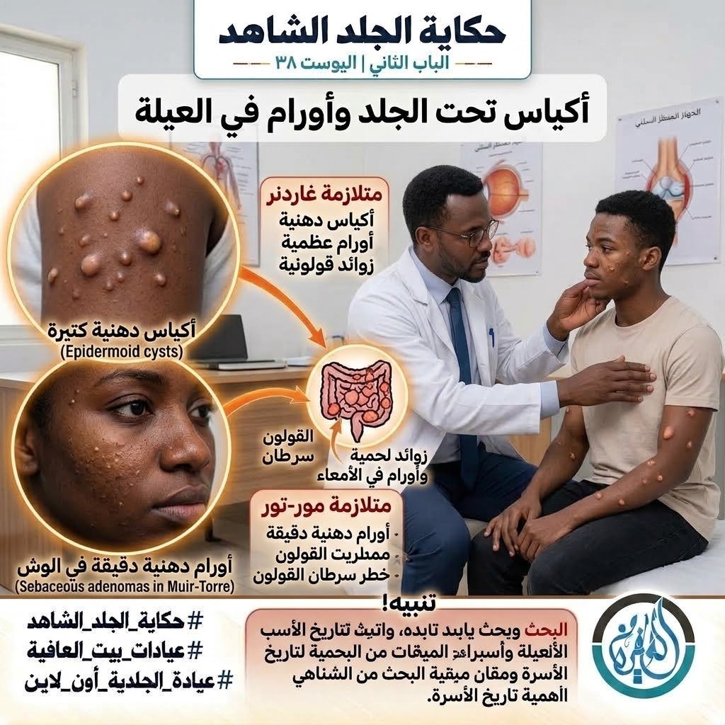 الباب الثاني: أكياس تحت الجلد وأورام في العيلة