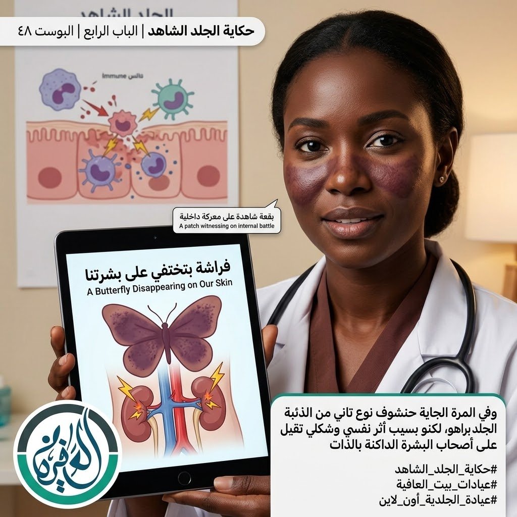 الباب الرابع: فراشة بتختفي على بشرتنا