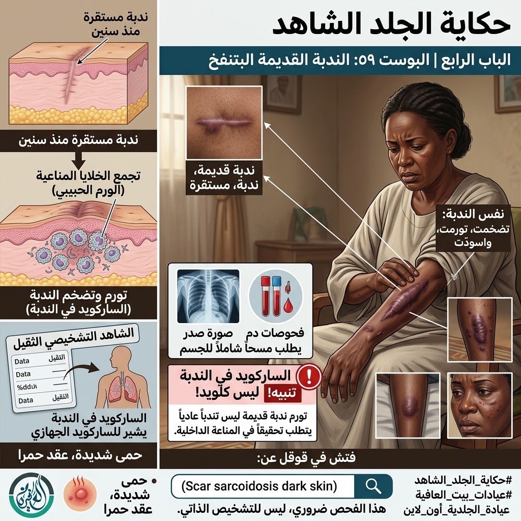 الباب الرابع: الندبة القديمة البتنفخ