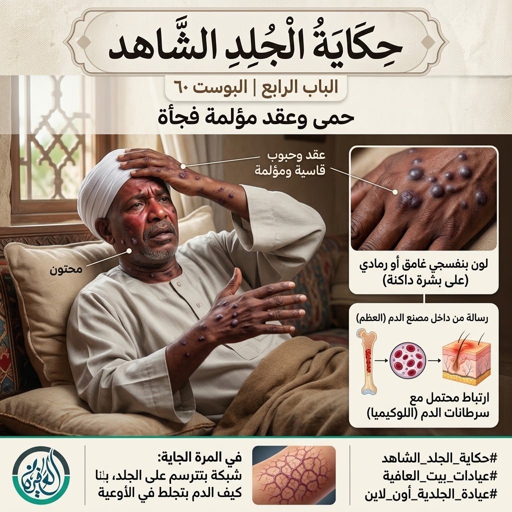 الباب الرابع: حمى وعقد مؤلمة فجأة