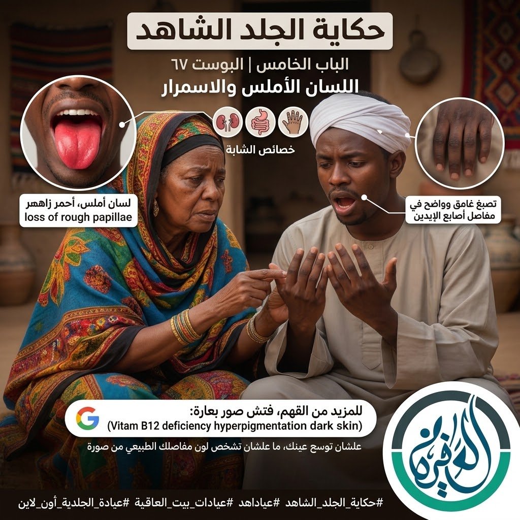 الباب الخامس: اللسان الأملس والاسمرار