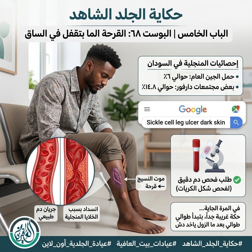 الباب الخامس: القرحة الما بتقفل في الساق
