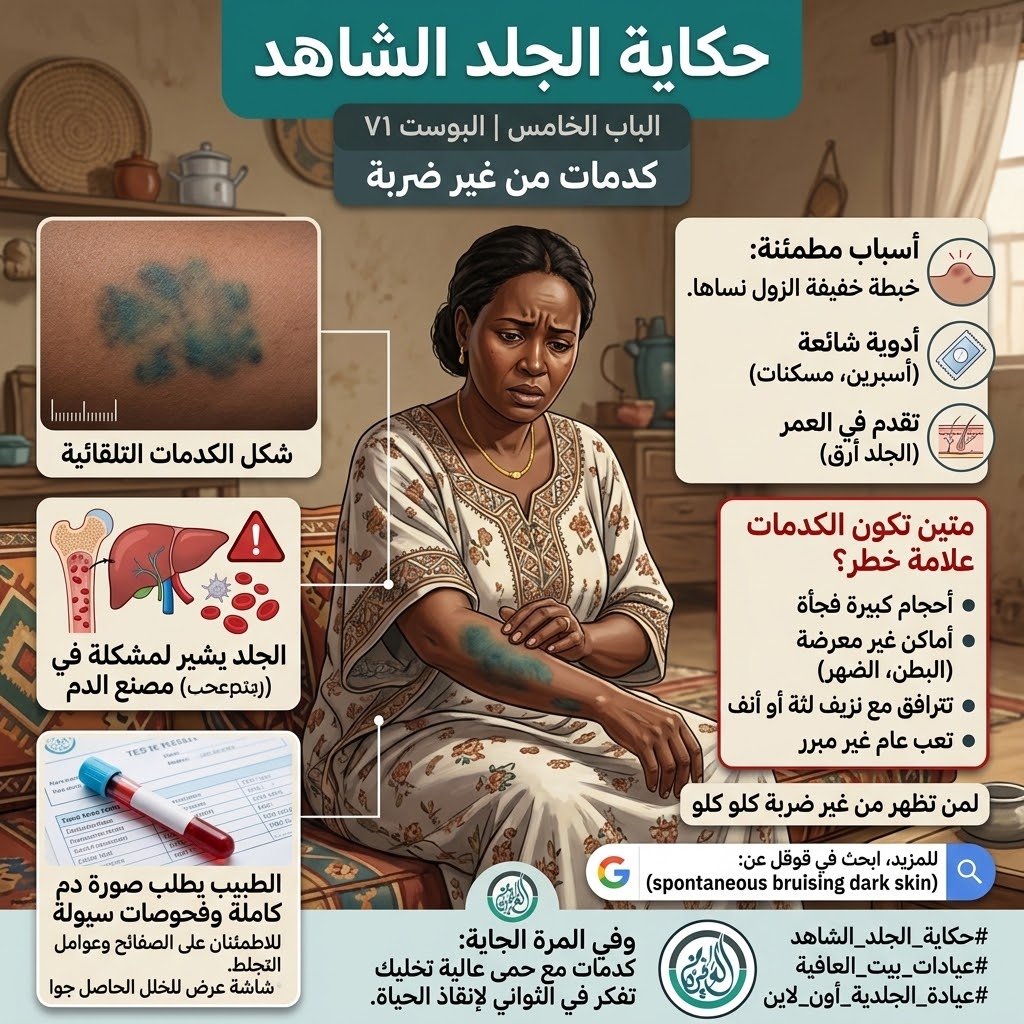 الباب الخامس: كدمات من غير ضربة
