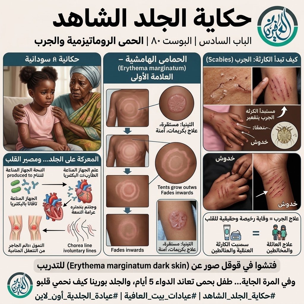 الباب السادس: الحمى الروماتيزمية والجرب
