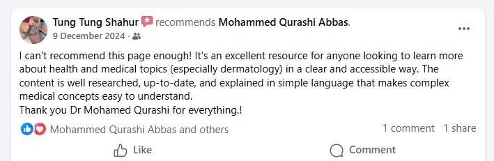 Patient testimonial